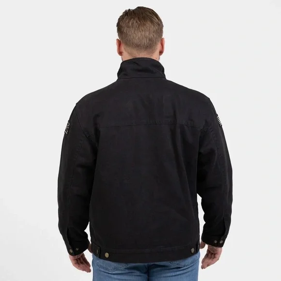 Grunt Style Black Military Field Jacket - Picture 9 of 10